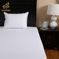 Plain White Organic Cotton Bedding Flat Sheet